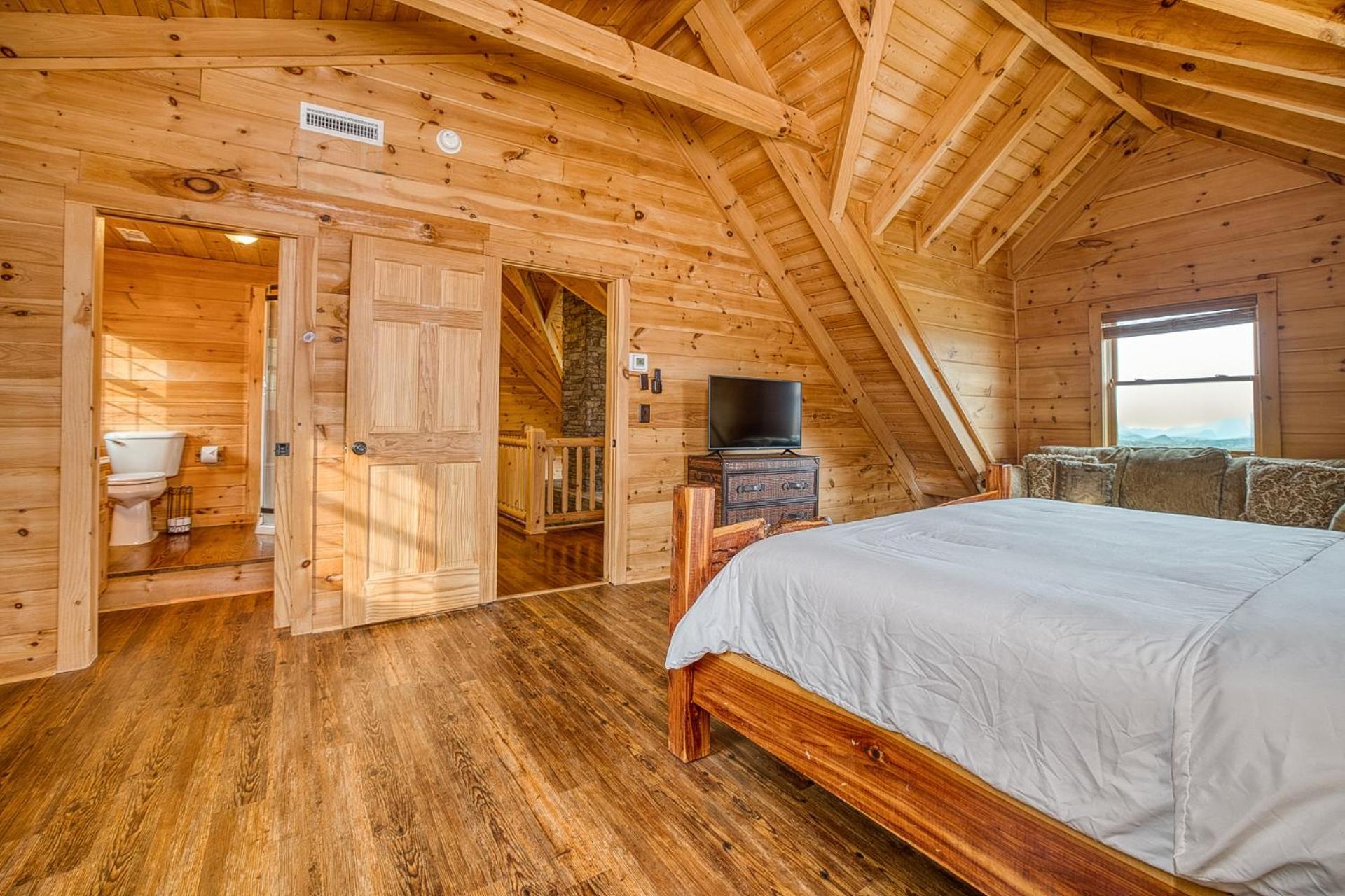 Sky High Lodge By Bk Stays. Large Cabin. Amazing Views. Game Room. Jacuzzi. Six Bedrooms. Sleeps 12 Блу Ридж Екстериор снимка